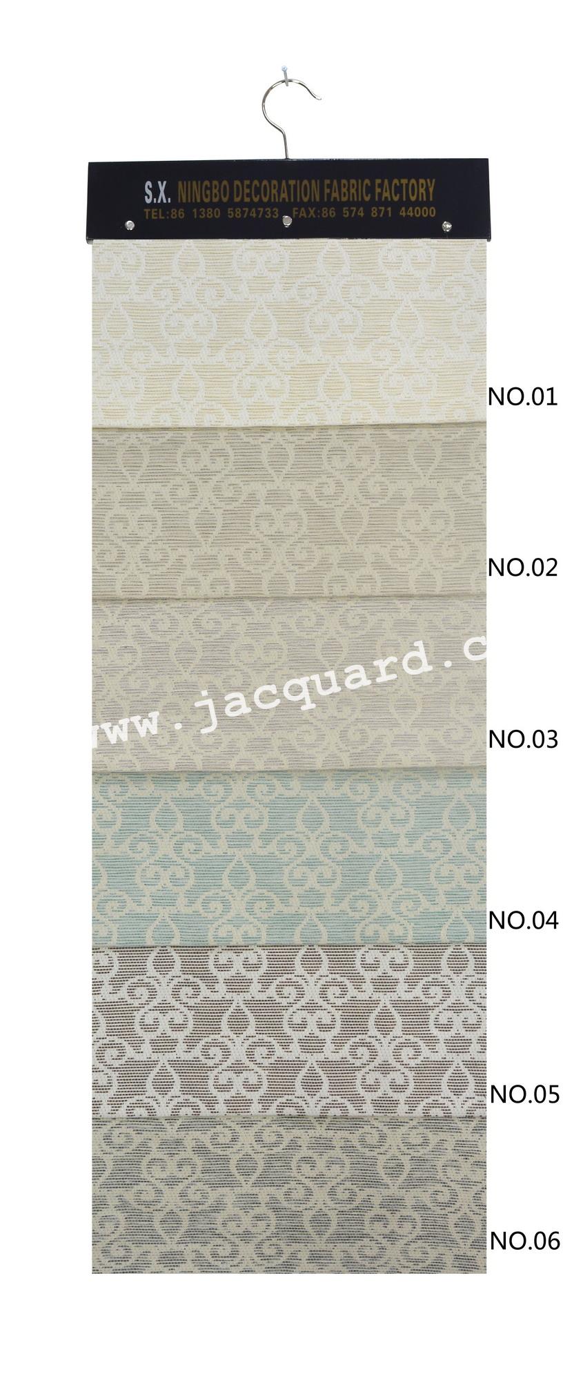 Jacquard Grommet Curtain/Eyelet  Curtain   for Bed Room Living Room(2 Panels)